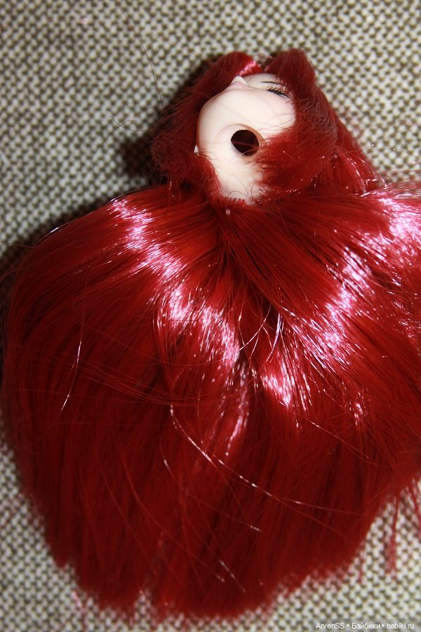 Голова винтажной портретки Мика Кано (Takara Kano Sisters — Mika Kano). Р (фото 5)