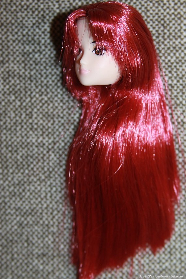 Голова винтажной портретки Мика Кано (Takara Kano Sisters — Mika Kano). Р (фото 3)