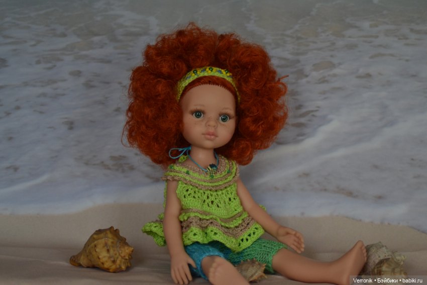 Комплект одежды для куклы Paola Reina " Настроение- море!" (фото 3)