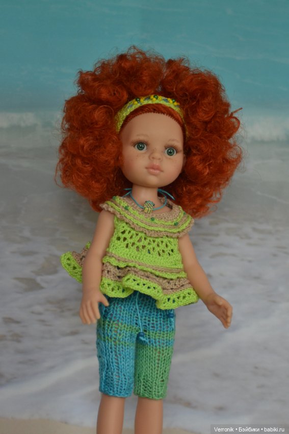 Комплект одежды для куклы Paola Reina " Настроение- море!"