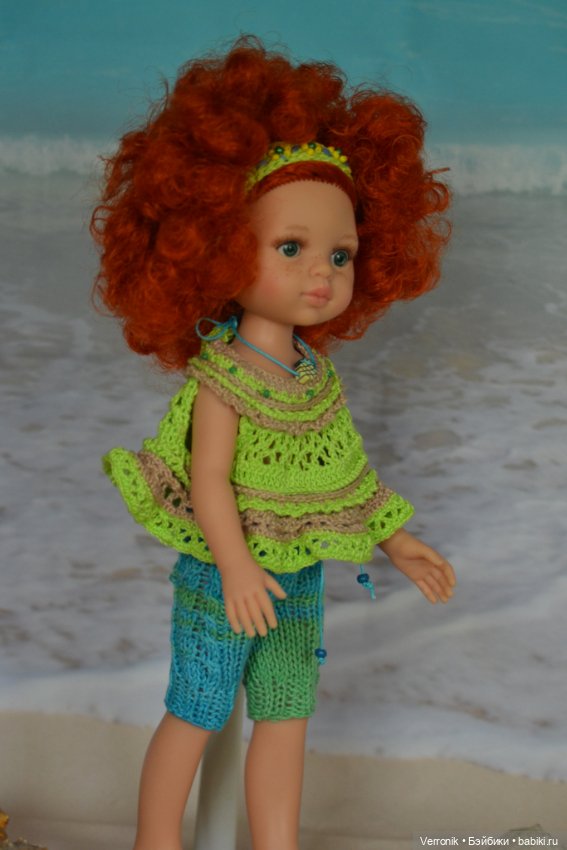 Комплект одежды для куклы Paola Reina " Настроение- море!" (фото 4)