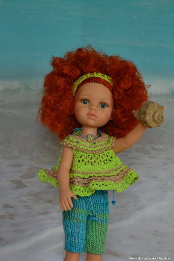 Комплект одежды для куклы Paola Reina " Настроение- море!" (фото 5)