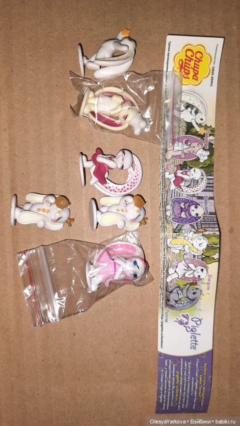 ❤Chupa Chups Зайчики Piglette Пиглетт #2❤ (фото 2)