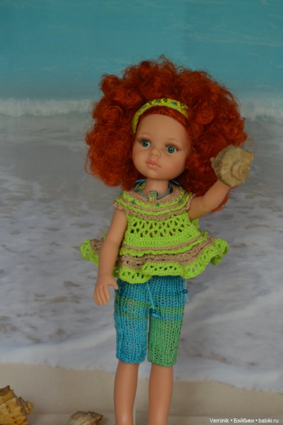 Комплект одежды для куклы Paola Reina " Настроение- море!" (фото 2)