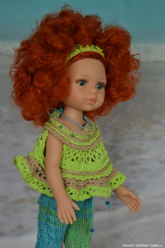 Комплект одежды для куклы Paola Reina " Настроение- море!" (фото 6)