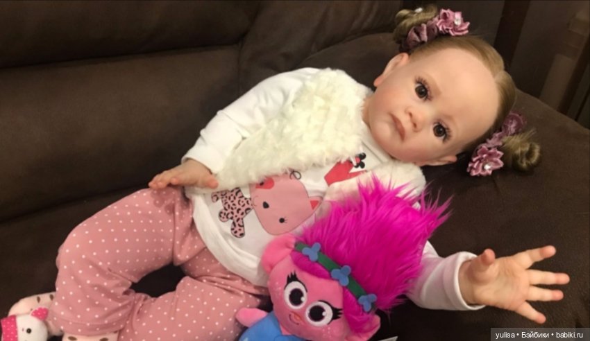 Девочка Мила — Куклы реборн