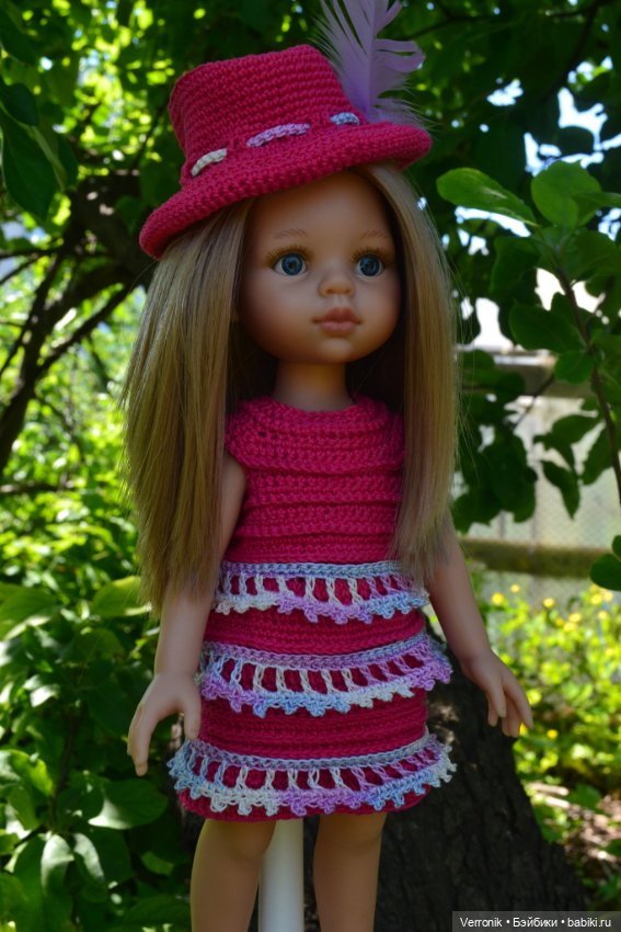 Комплект одежды для куклы Paola Reina. 4 варианта (фото 9)