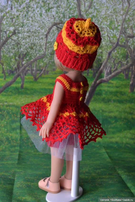 Комплект одежды для куклы Paola Reina. 4 варианта (фото 8)