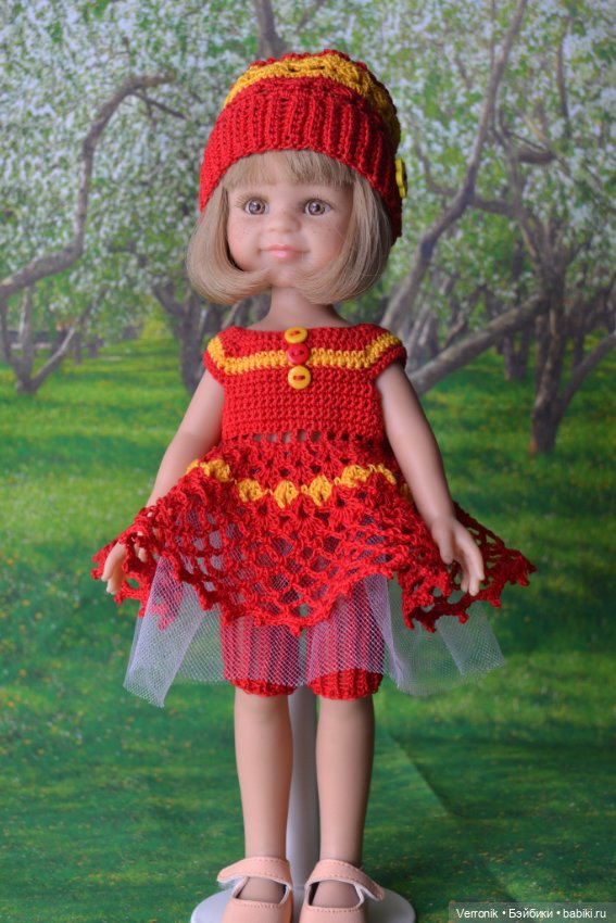 Комплект одежды для куклы Paola Reina. 4 варианта (фото 6)