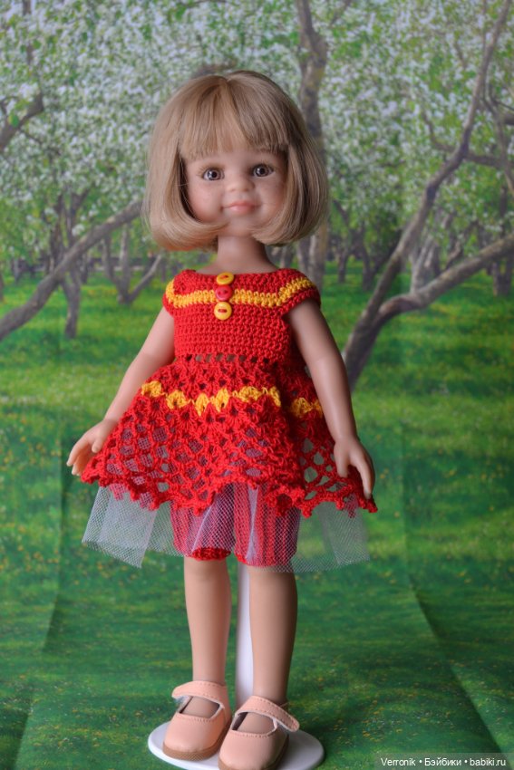 Комплект одежды для куклы Paola Reina. 4 варианта (фото 7)