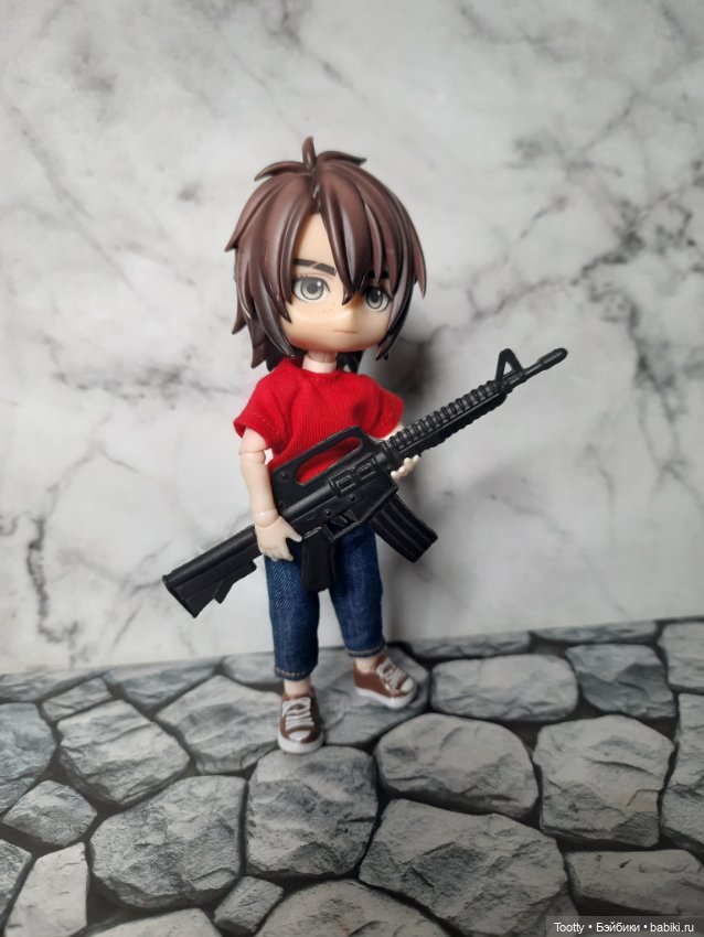 Парик для нендороида — Части шарнирных кукол (не BJD) (фото 5)