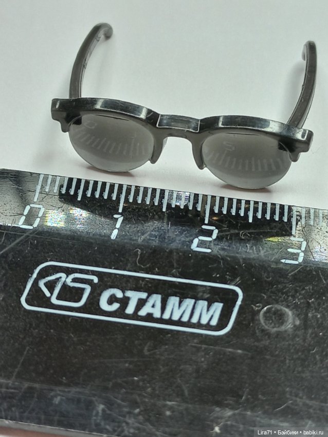 Очки для кукол 1/4, 1/6 — Аксессуары для BJD (фото 5)