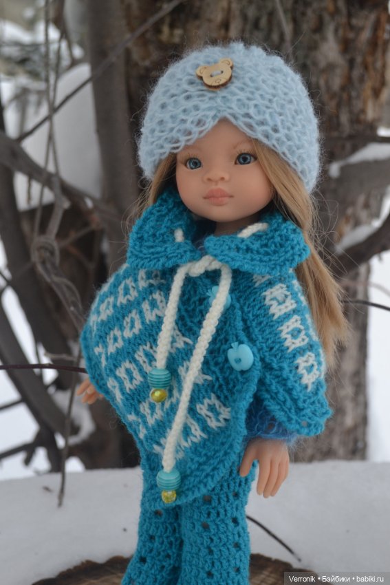 Комплект одежды для куклы Paola Reina. 3 варианта