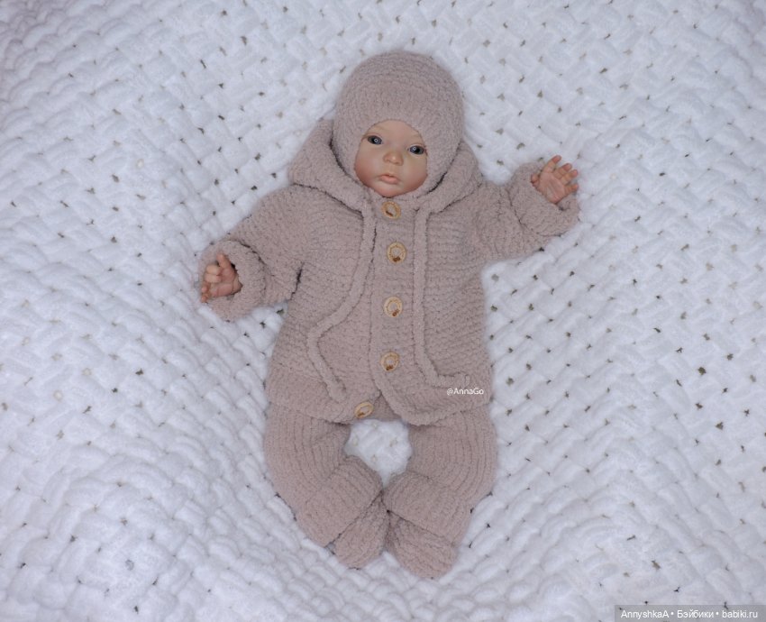 Плюшевый комплект на рост 54-62 (фото 2)