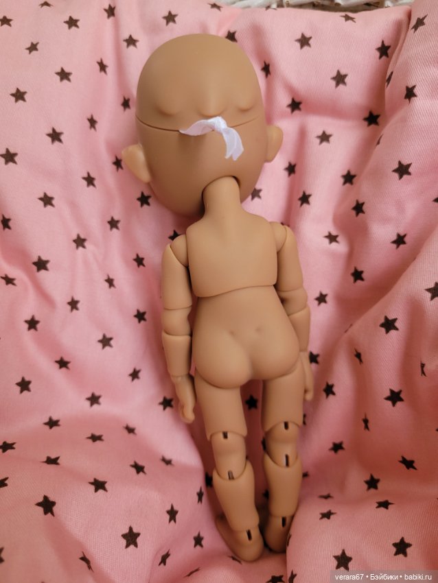 Meadowdolls Twinkle Sissi в цвете шоколад с веснушками с авторским мейком (фото 8)