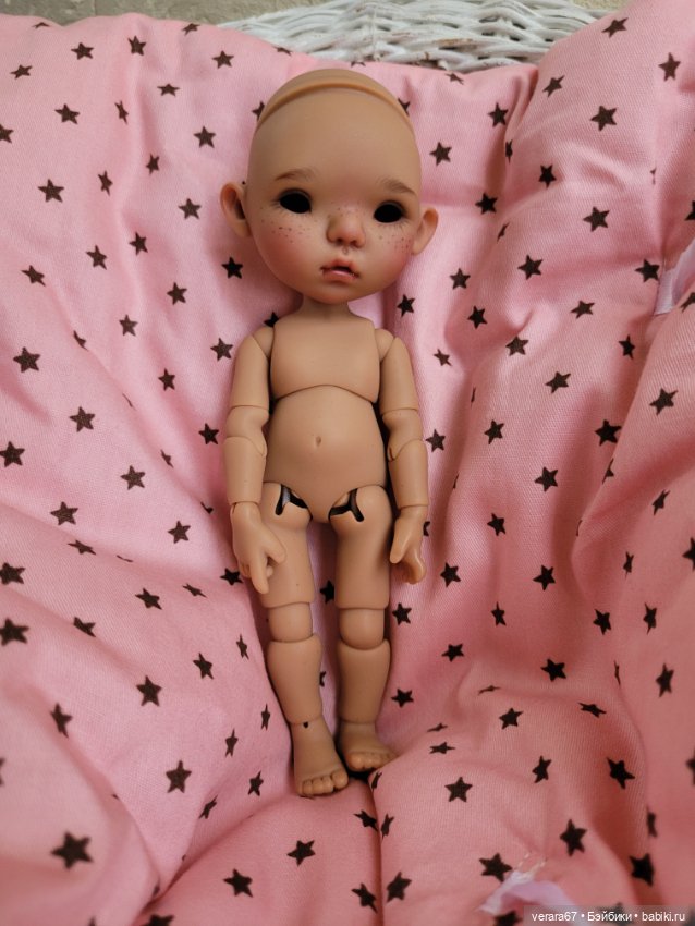 Meadowdolls Twinkle Sissi в цвете шоколад с веснушками с авторским мейком