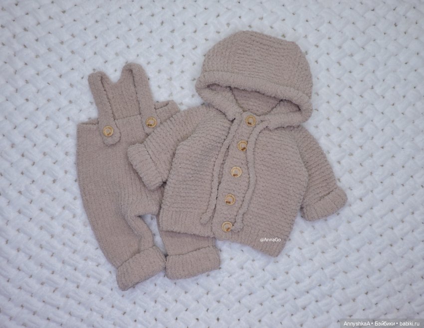 Плюшевый комплект на рост 54-62 (фото 7)