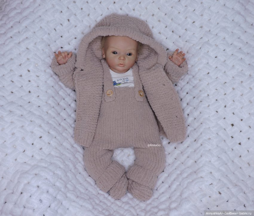 Плюшевый комплект на рост 54-62 (фото 3)