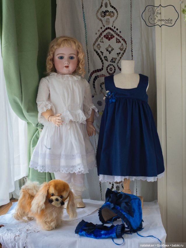 Блузка и сарафан для большой куклы (фото 6)