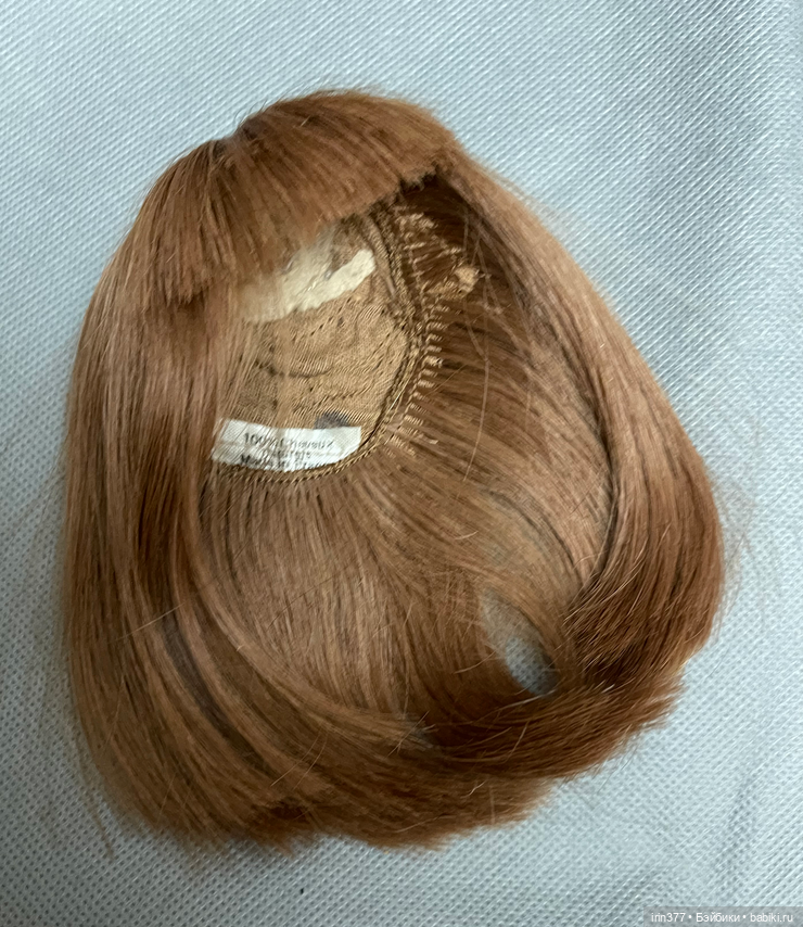 Парик натуральные волосы — Другое для антикварных кукол (фото 3)
