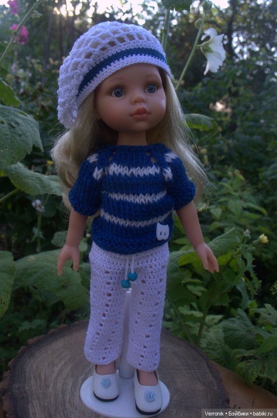 Комплект одежды для куклы Paola Reina " Морячка" (фото 3)