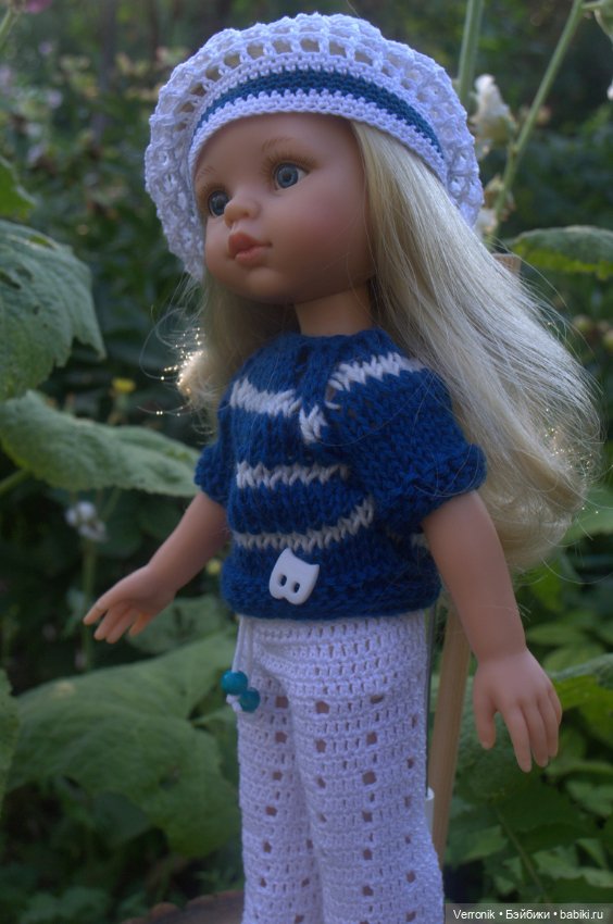 Комплект одежды для куклы Paola Reina " Морячка" (фото 4)