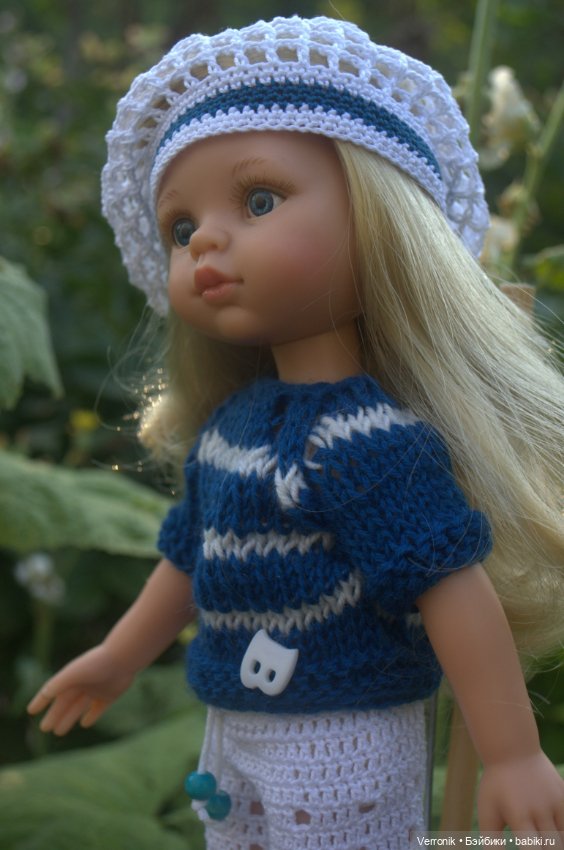 Комплект одежды для куклы Paola Reina " Морячка"