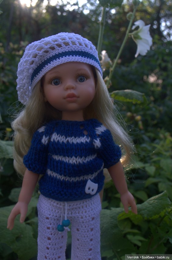 Комплект одежды для куклы Paola Reina " Морячка" (фото 7)