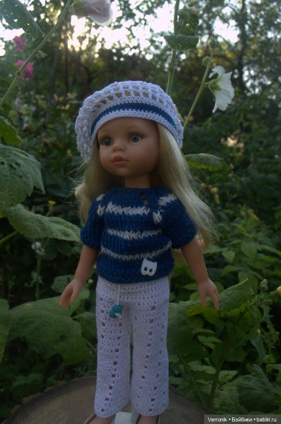 Комплект одежды для куклы Paola Reina " Морячка" (фото 2)