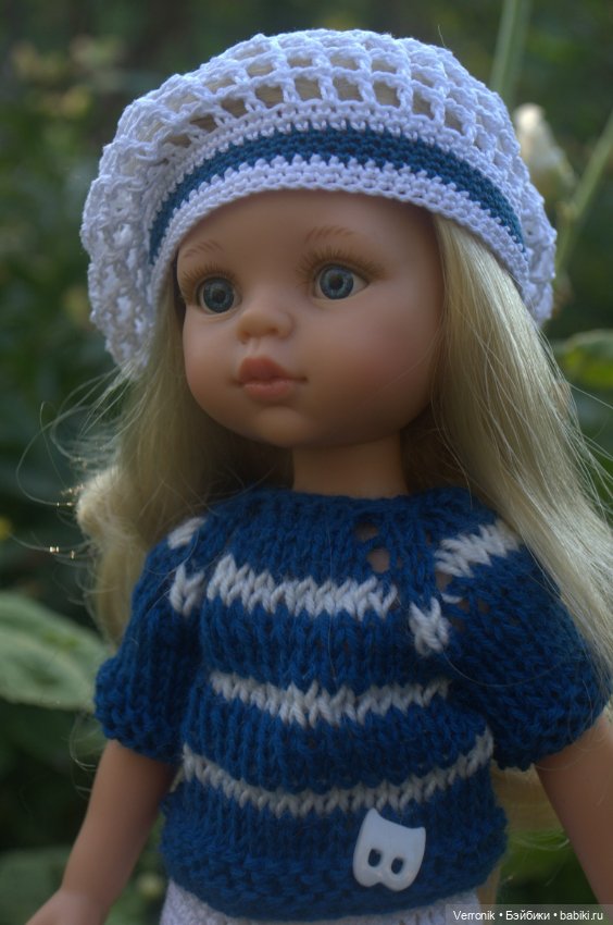 Комплект одежды для куклы Paola Reina " Морячка" (фото 5)