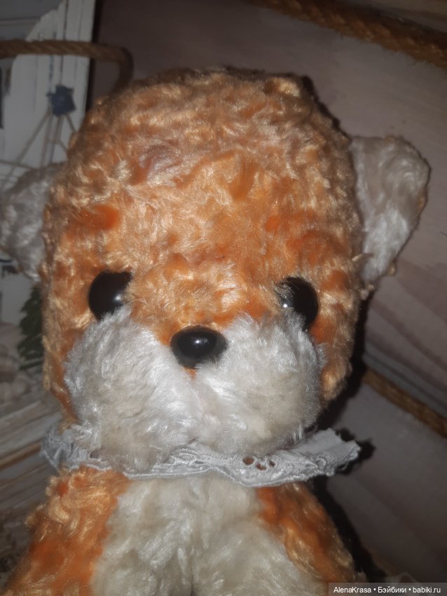 Плюшевый котенок СССР (тигренок )