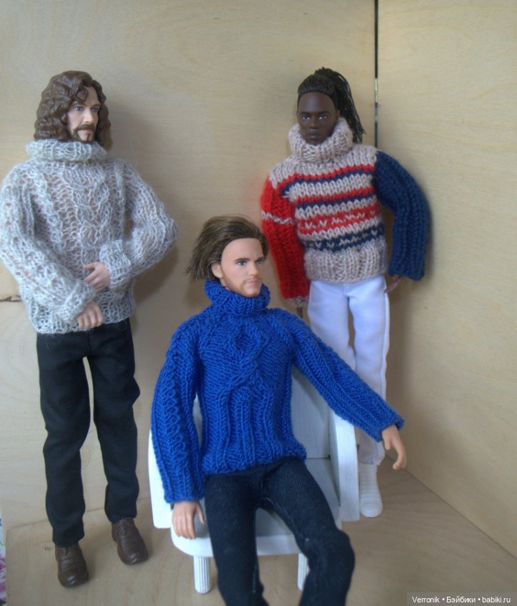 Свитер для Кена. 4 варианта. Одежда для Барби и Кена (фото 3)