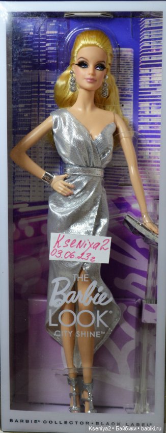 Коллекционная Барби Look City Shine