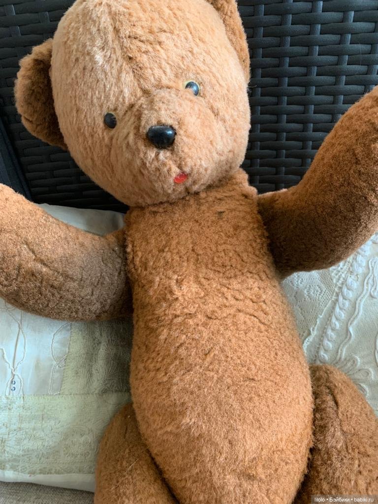 Винтажный 70 летний Миша — Винтажные куклы и игрушки детства (фото 2)