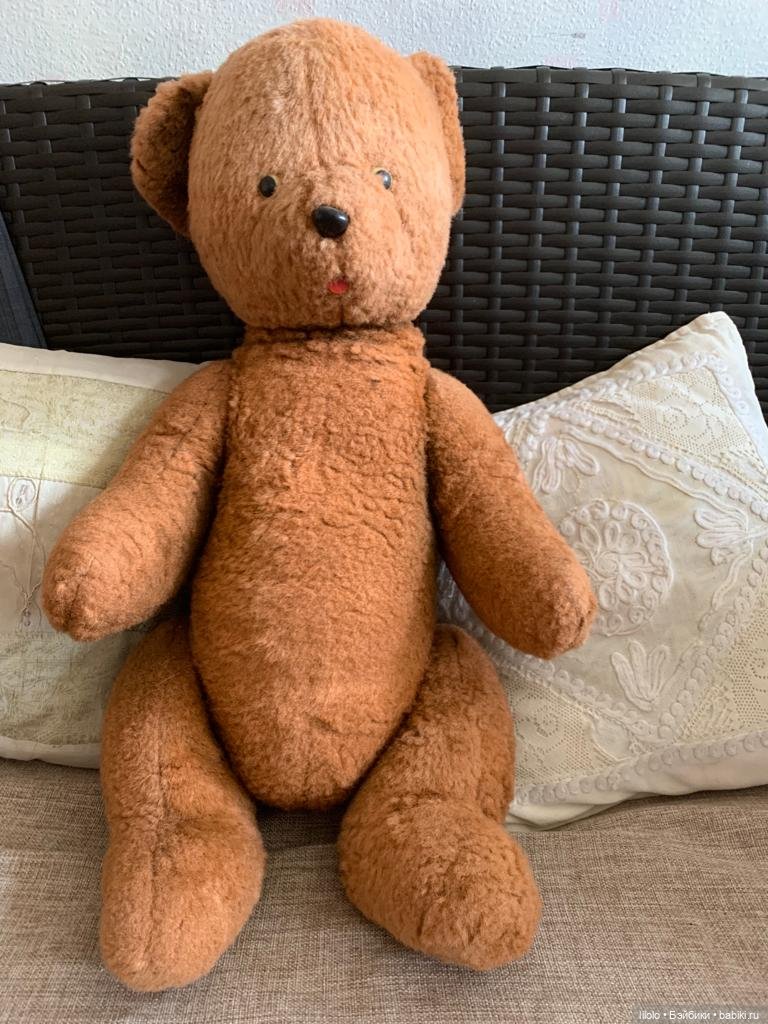 Винтажный 70 летний Миша — Винтажные куклы и игрушки детства (фото 4)