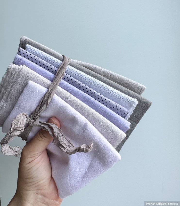 Наборы тканей для кукольной одежды (фото 4)