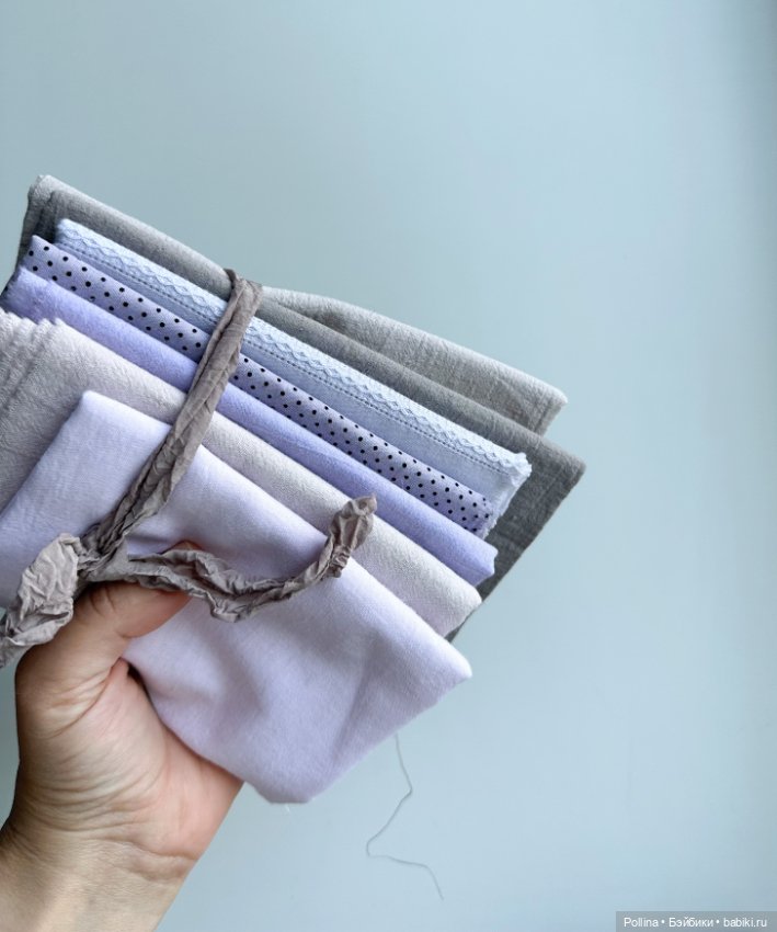 Наборы тканей для кукольной одежды (фото 3)