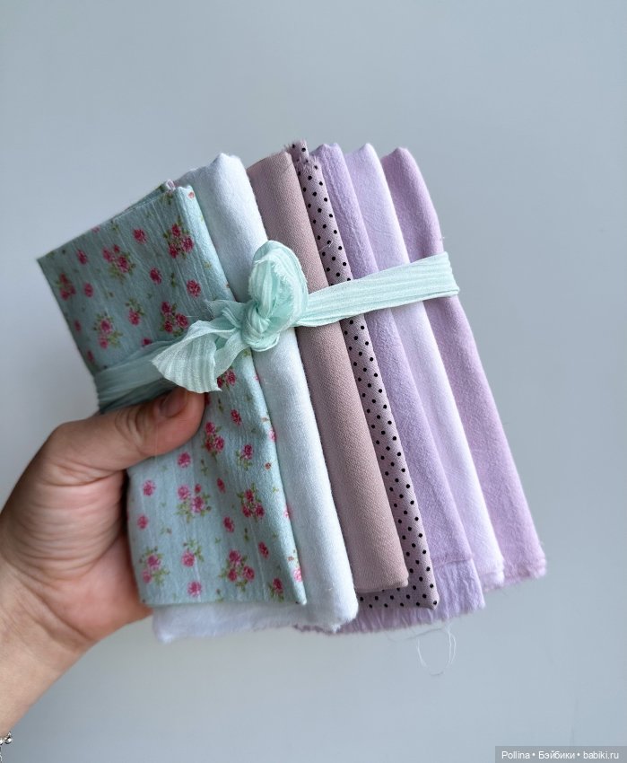Наборы тканей для кукольной одежды (фото 7)