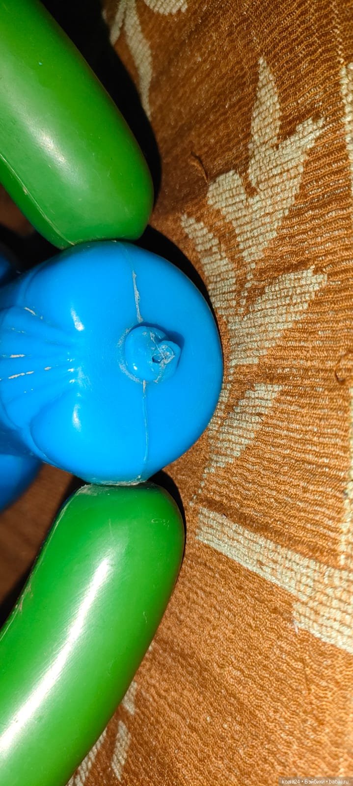 Игрушка, кукла СССР. Клоун. Дутыш. Запчасти (фото 6)