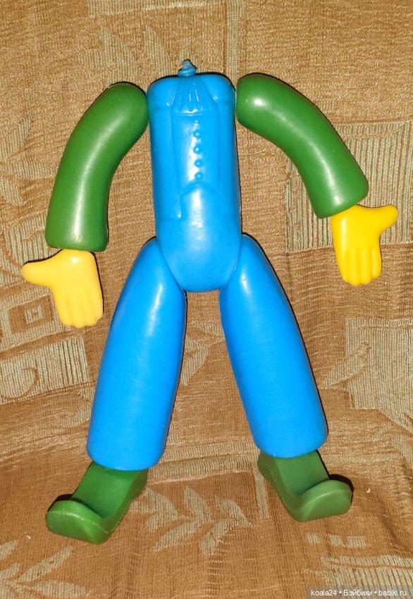 Игрушка, кукла СССР. Клоун. Дутыш. Запчасти