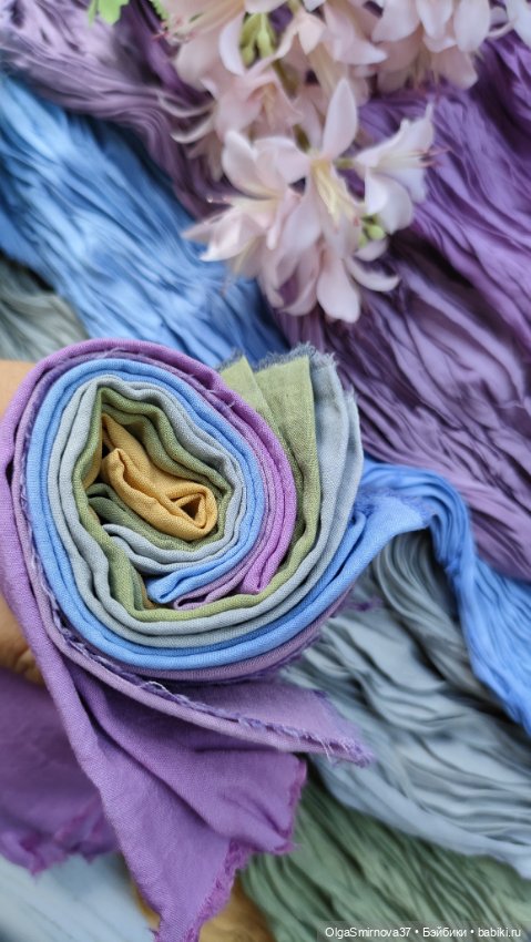 Ткани ручного окрашивания (фото 2)