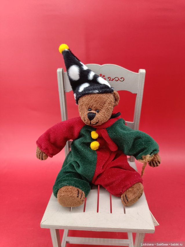 Мишка-болтушка от Ganz. Игрушка для куклы (фото 2)