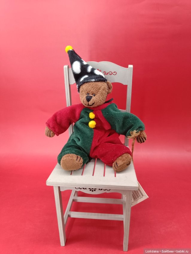 Мишка-болтушка от Ganz. Игрушка для куклы