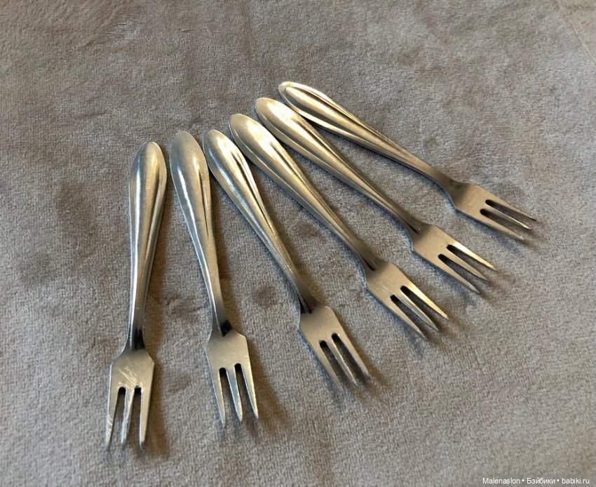 Металлические вилочки — Аксессуары для кукол (фото 5)
