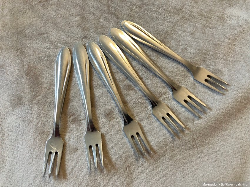 Металлические вилочки — Аксессуары для кукол (фото 4)