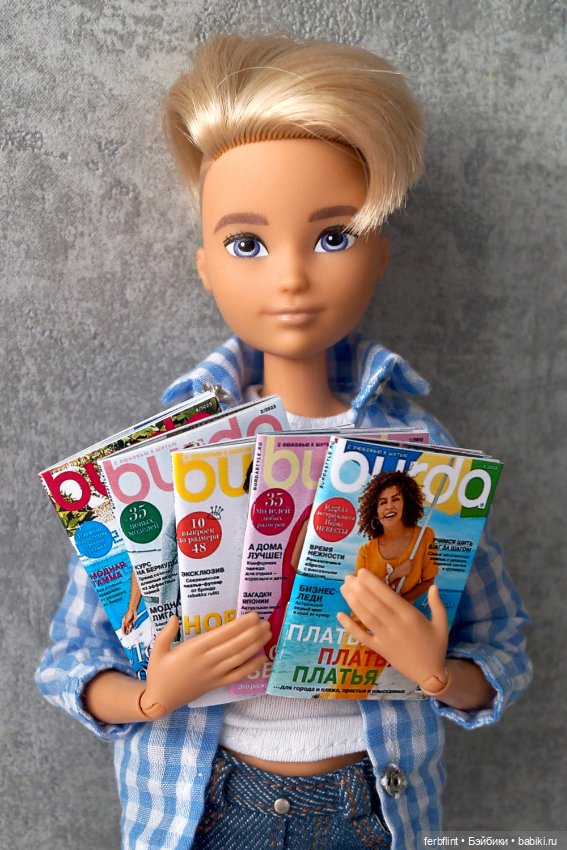 Набор журналов "Burda" №3 в масштабе 1:6 (фото 4)