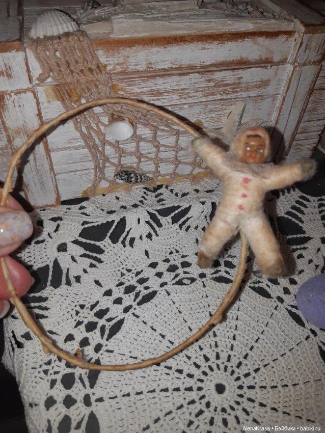 Ватная елочная игрушка СССР (фото 3)