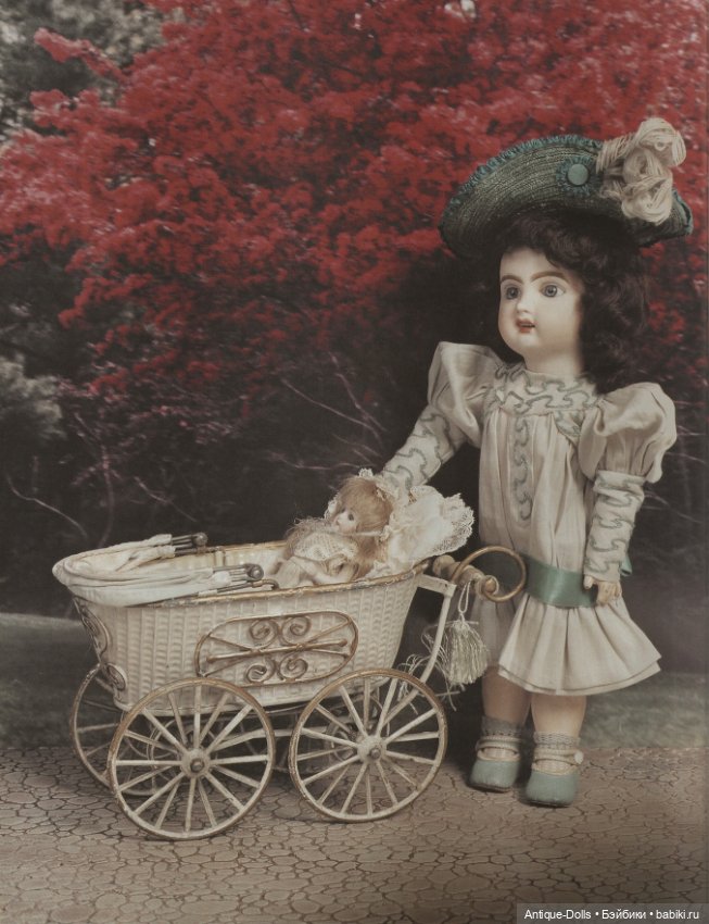 Каталог об одежде для антикварных кукол Bleuette (фото 4)