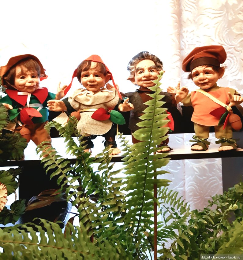 Эльф папа Элмар, Elfs from «The great elven forest»