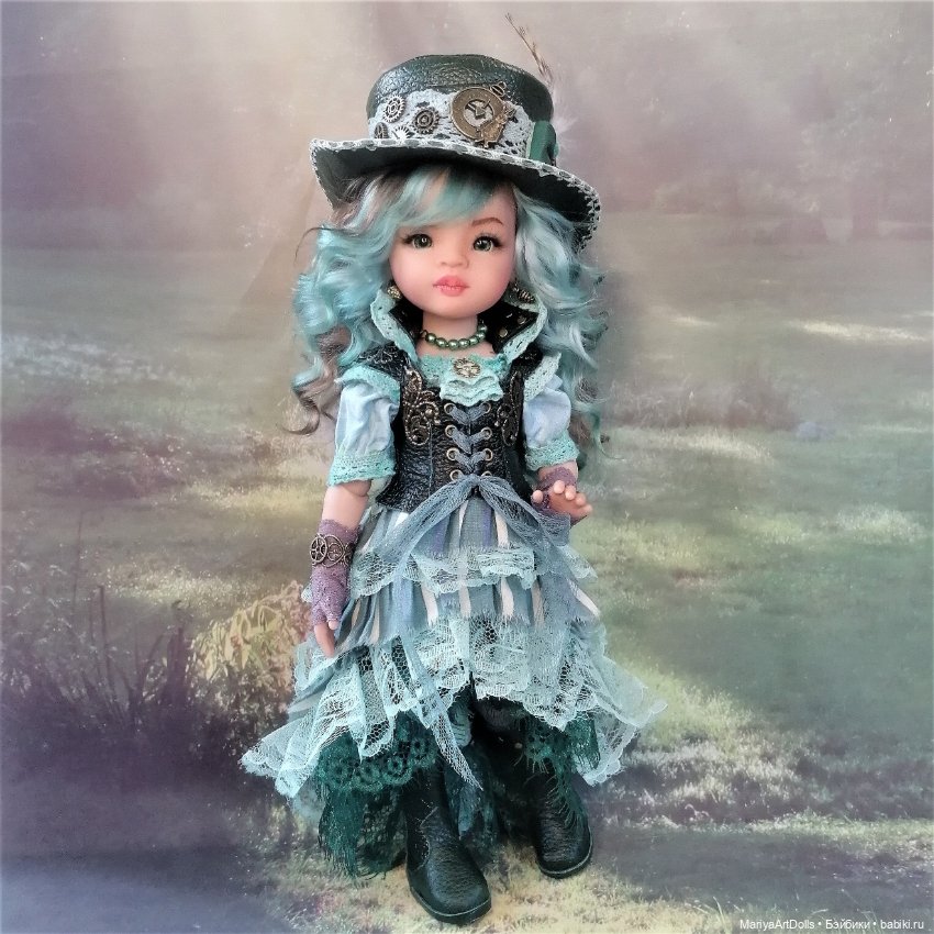 ООАК Паола Рейна кукла Эмиральда, Принцесса стимпанк (фото 7)